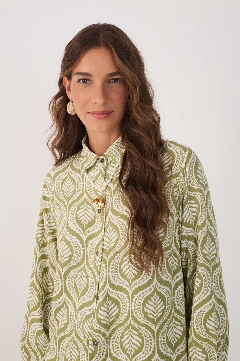 GARDEN IKAT SHIRT