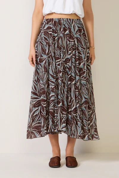 VICTORIA ZINN FLORAL SKIRT