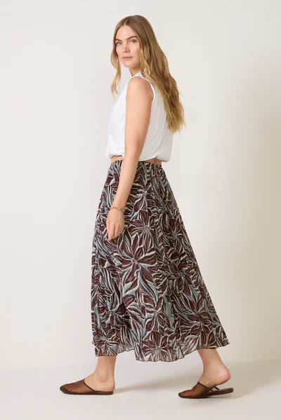 VICTORIA ZINN FLORAL SKIRT