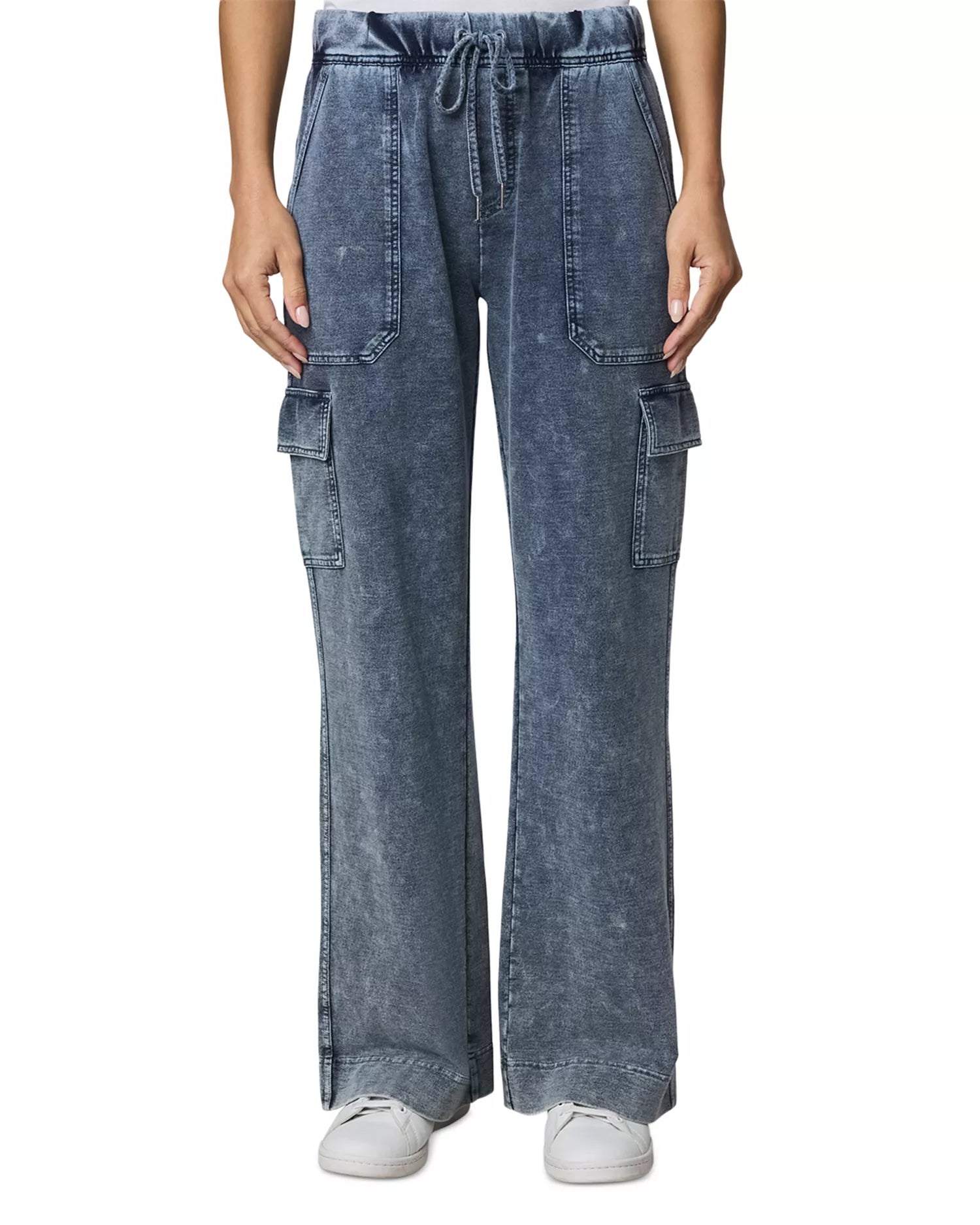 GWEN INDIGO TERRY SWEATPANT