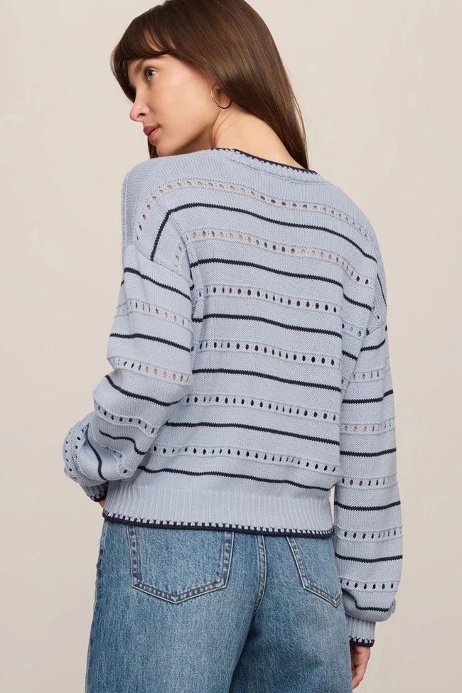 DARBY STRIPE SWEATER