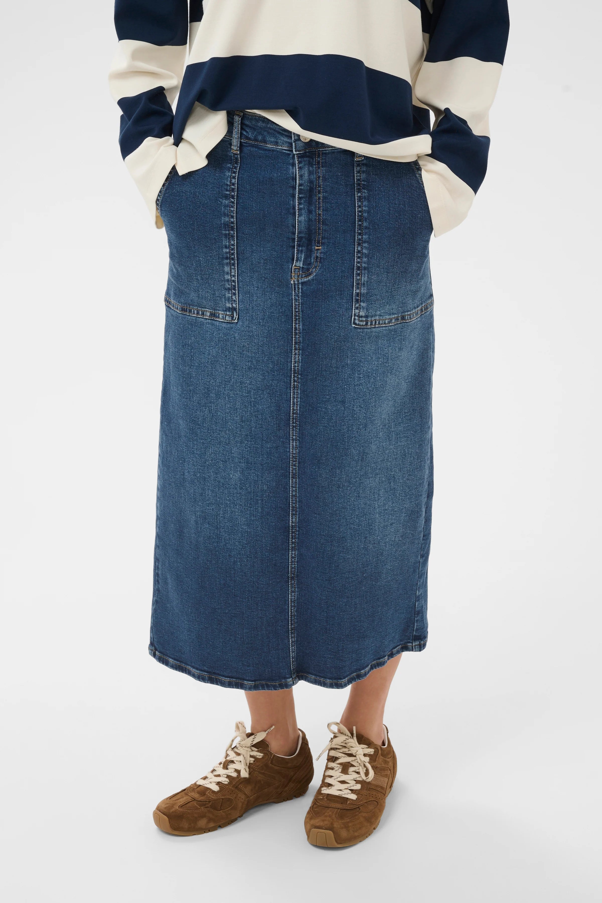 AIYA DENIM SKIRT