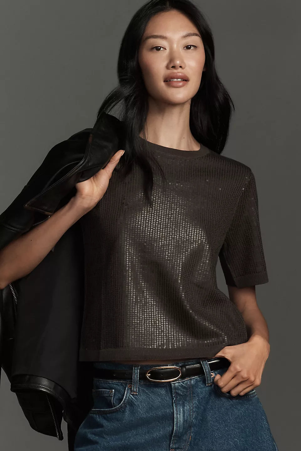 SPARKLE SEQUIN SWEATER