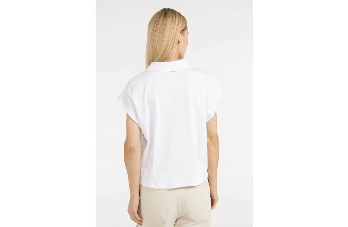 JERSEY BLOUSE W DARTS