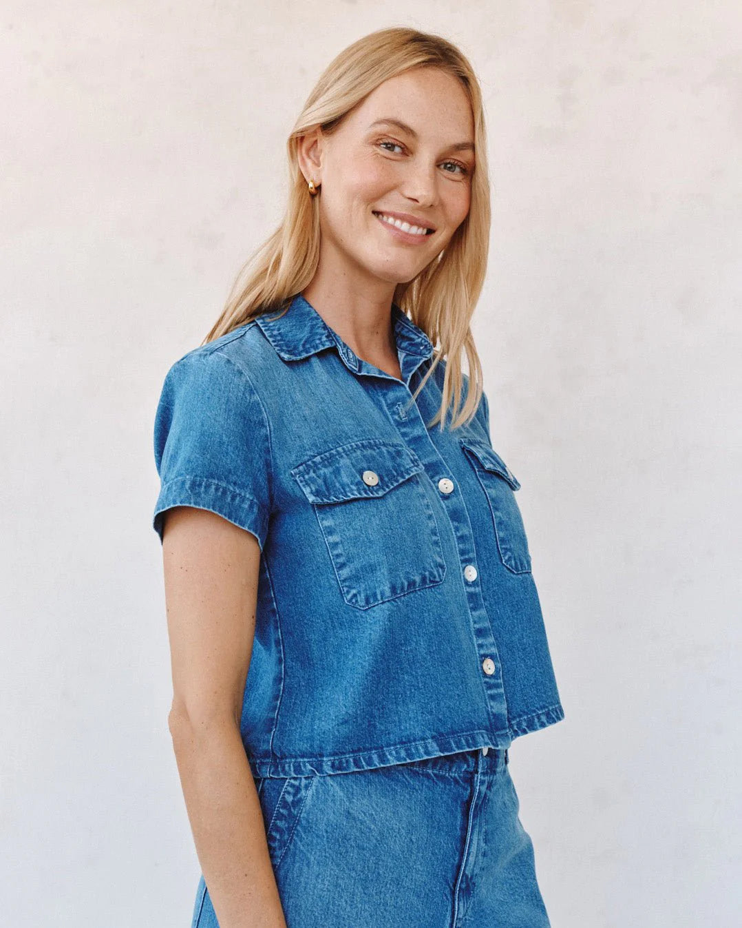 SHORT SLEEVE FLAP POCKET SHIRT
