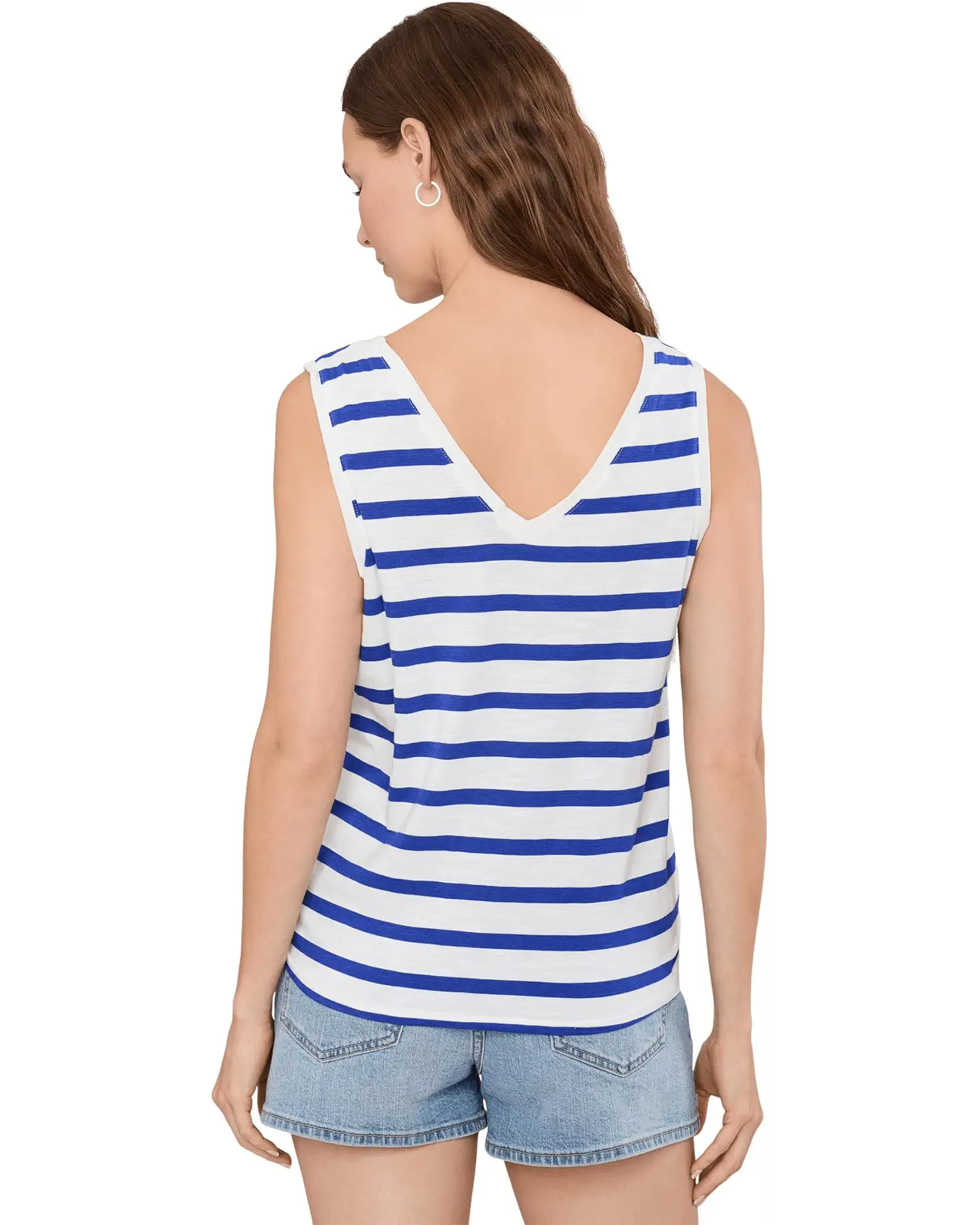 V NECK TIE TANK