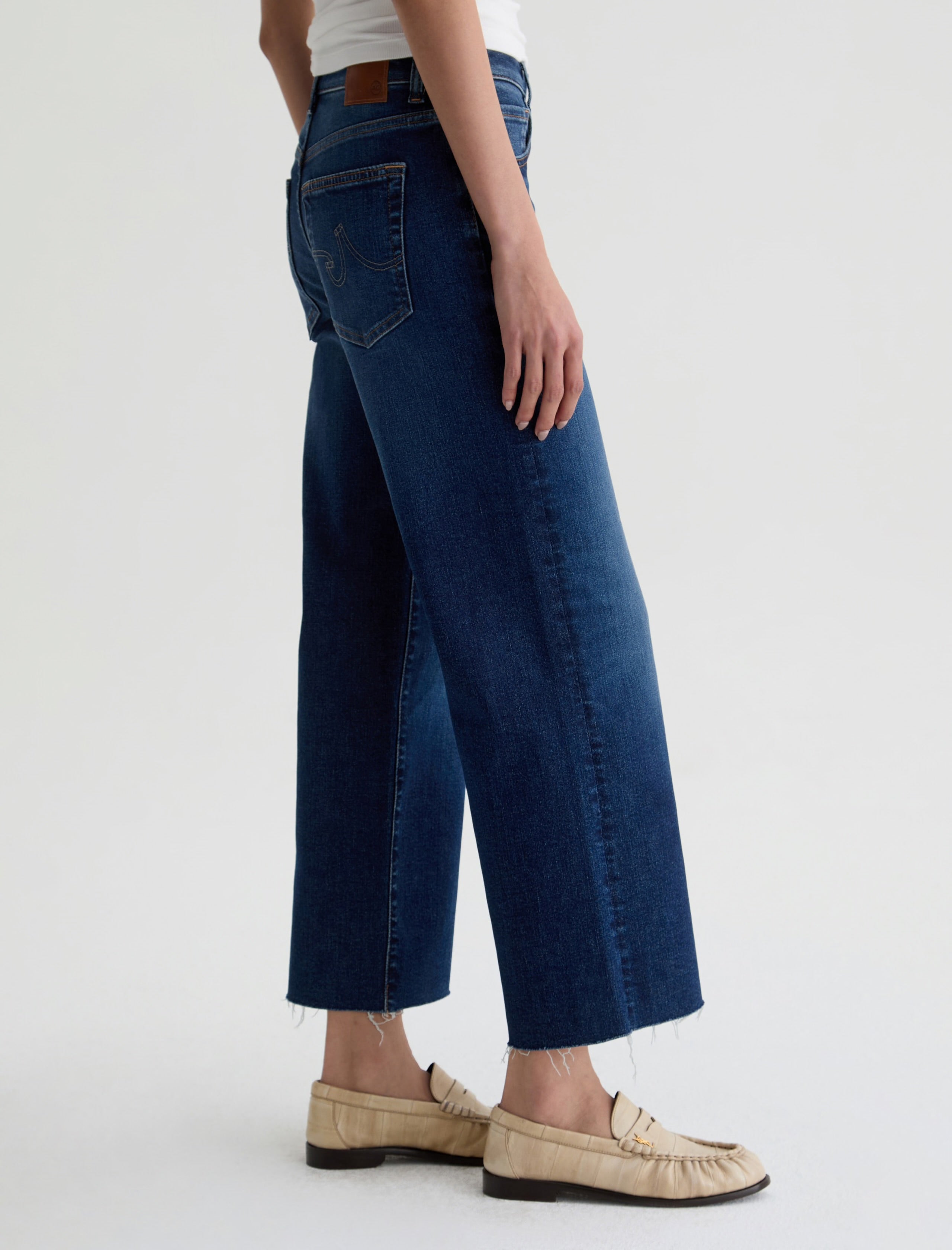 SAIGE WIDE LEG CROP OUTSPOKEN