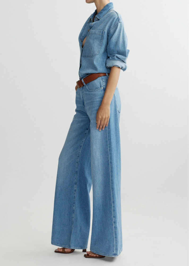 ALEX BAGGY WIDE LEG RIVERBANK AURA