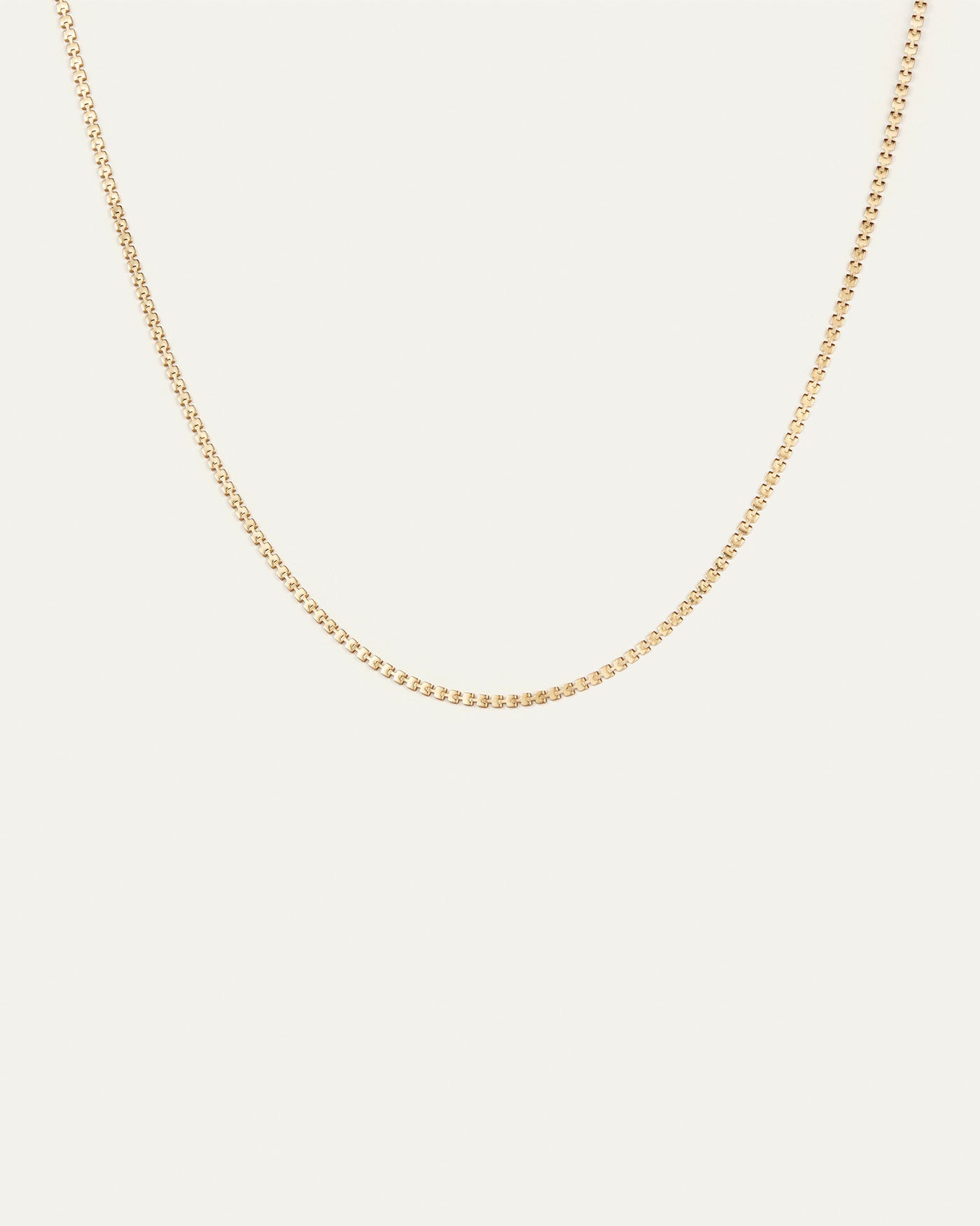 Jenny Bird Double Amalfi Chain Necklace in gold on a clean white background