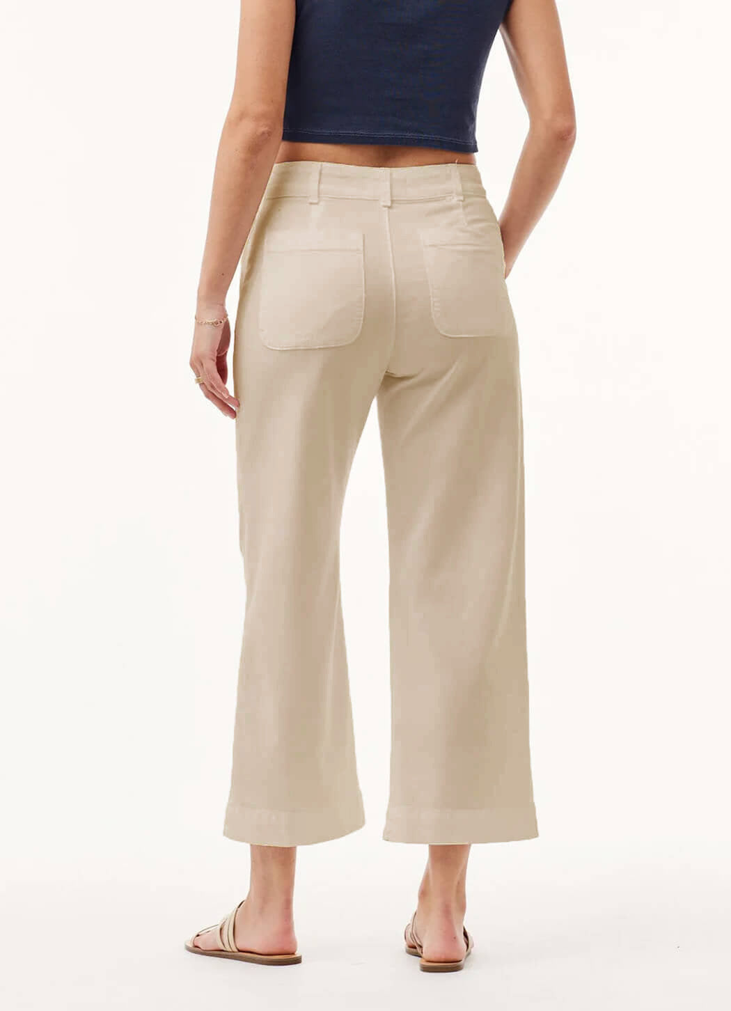 SAIGE WIDE LEG CROP