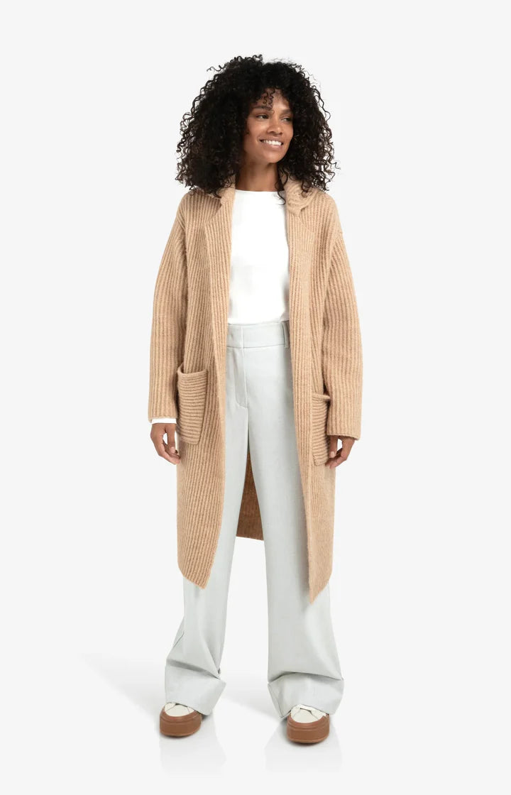 LONG CARDIGAN HEAVY STITCH