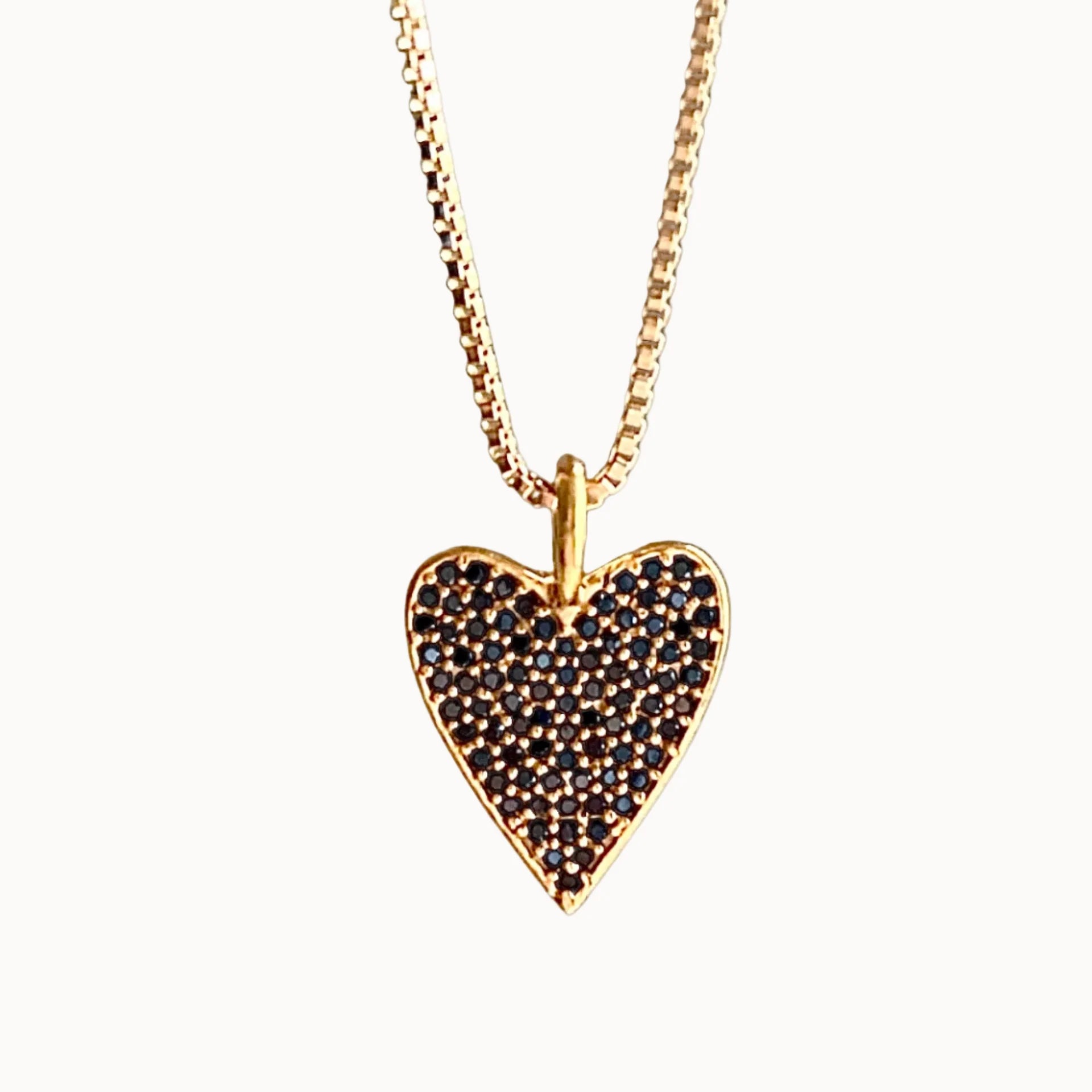 BRAVE HEART ONYX NECKLACE