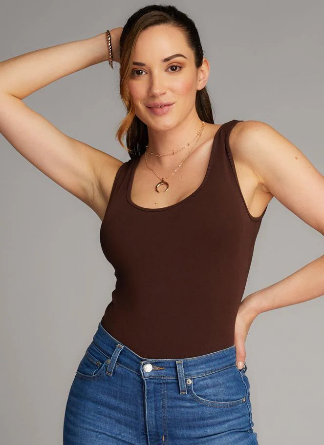 C'EST MOI BAMBOO DOUBLE SCOOP SHORT TANK