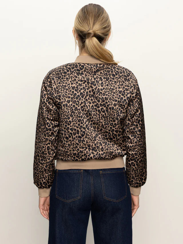MONROE SATEEN BOMBER