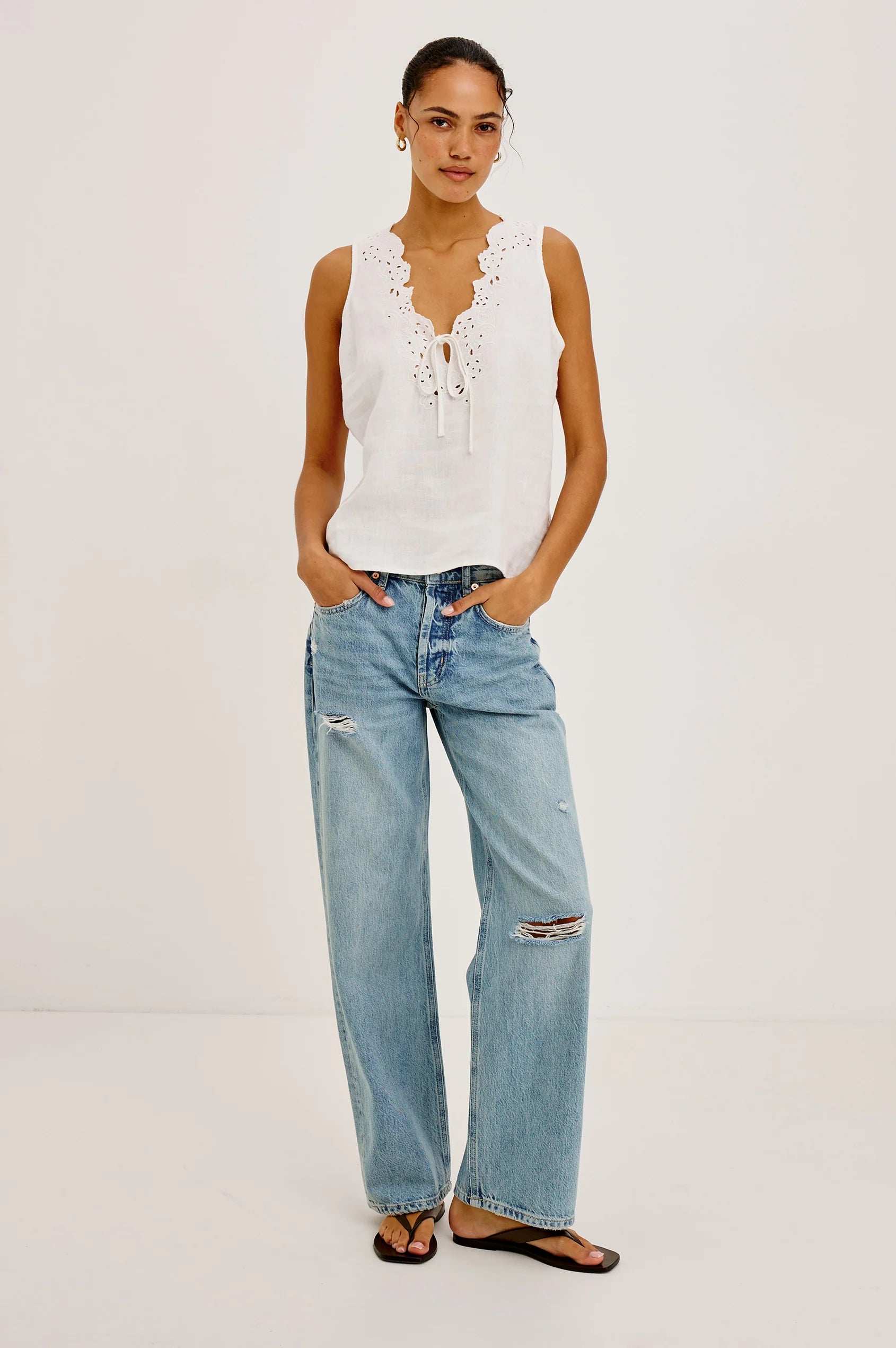 CORNELIA TOP WHITE
