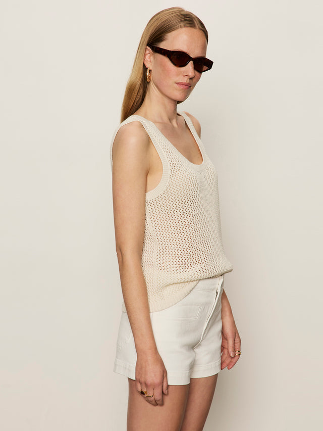 MESH STITCH SHELL