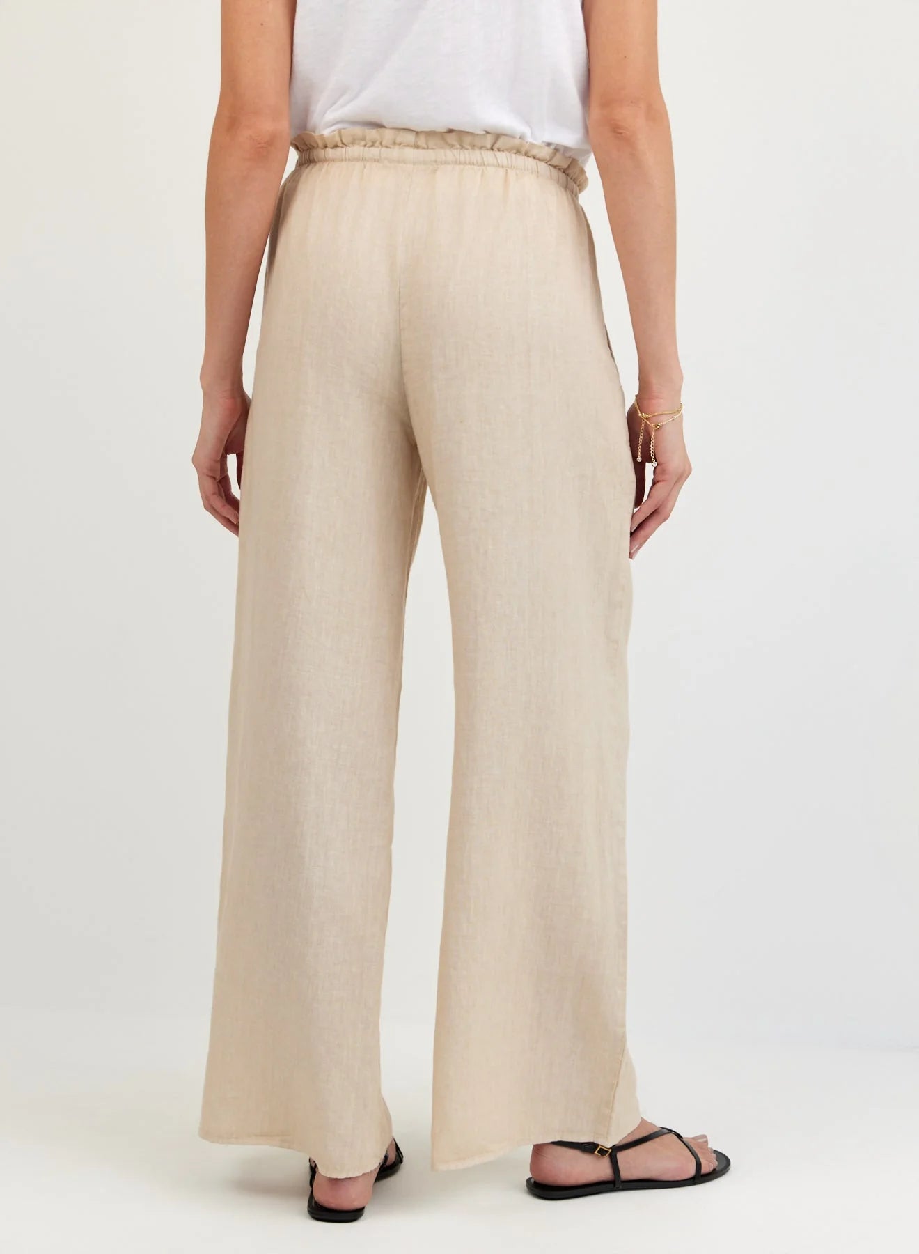 RUFFLE WAIST LEG PANT