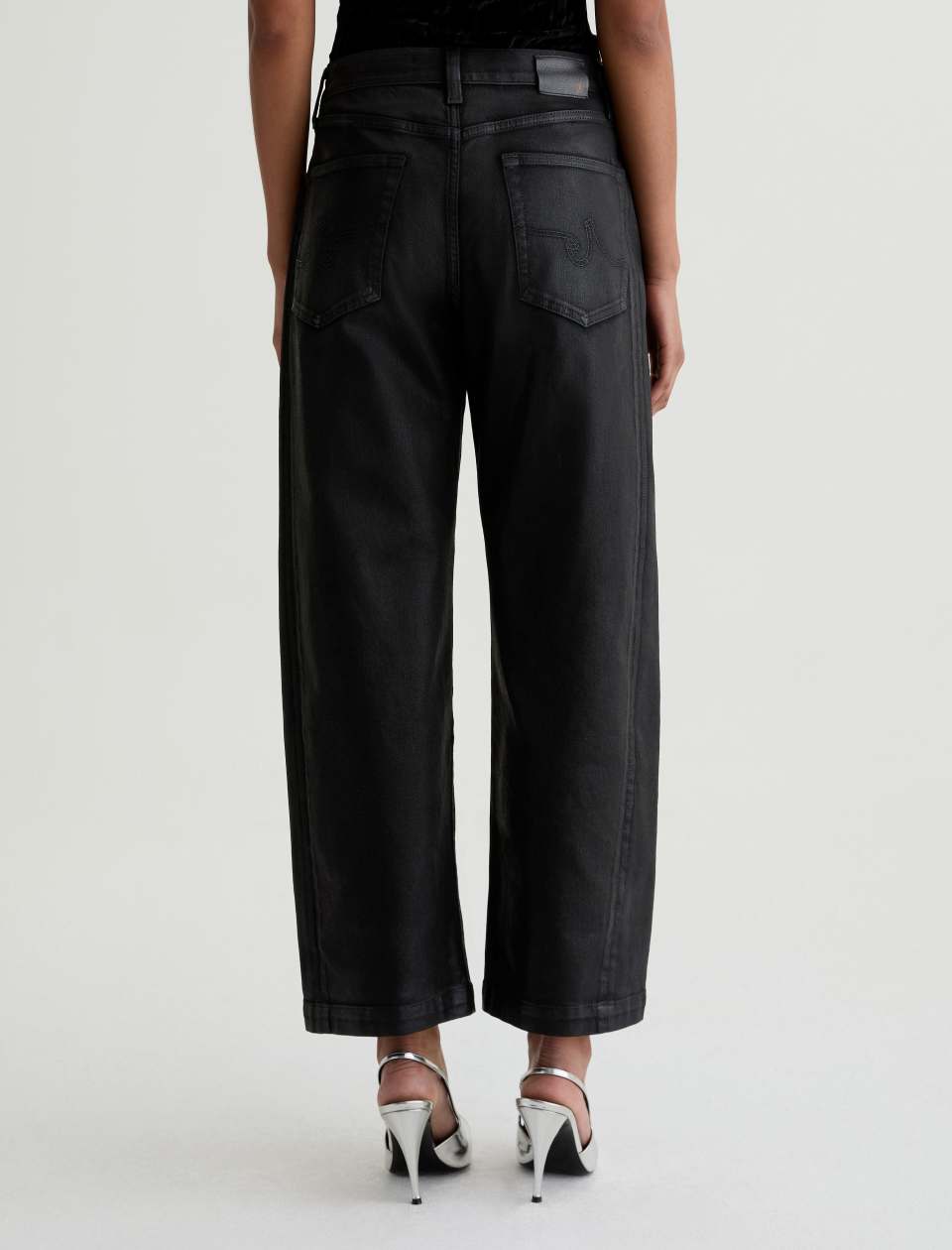 HATTIE CROP LT SUPER BLACK