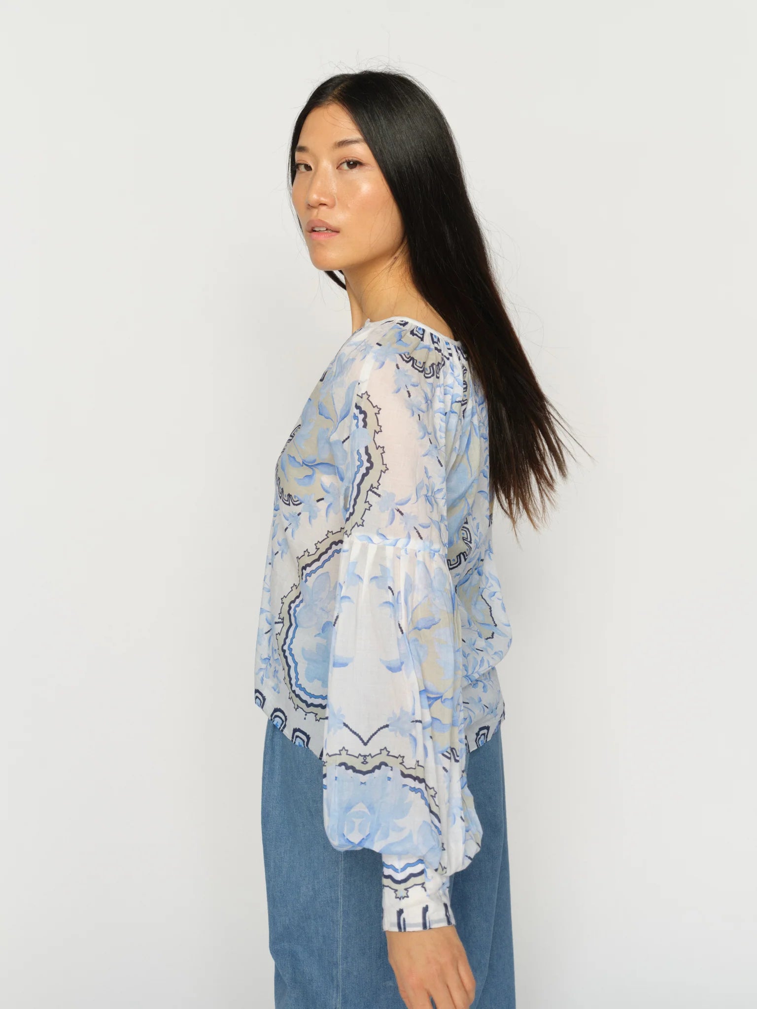 MM WYLDE ORCHID BLOUSE