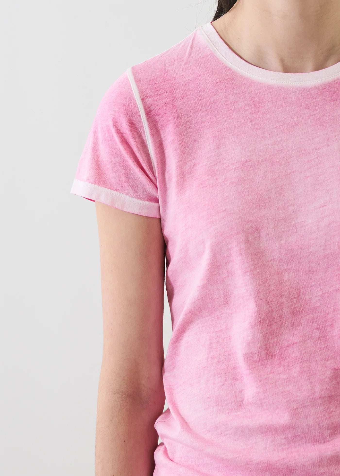 SS PIMA CLASSIC REV SPRAY CREW BRIGHT ROSE