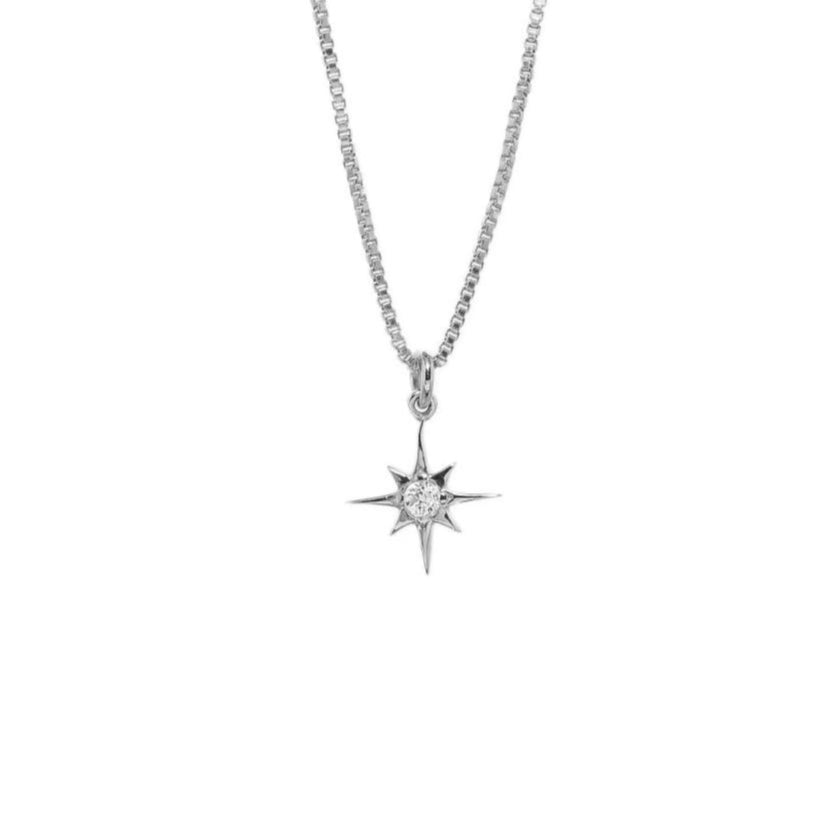 NORTH STAR NECKLACE 18"