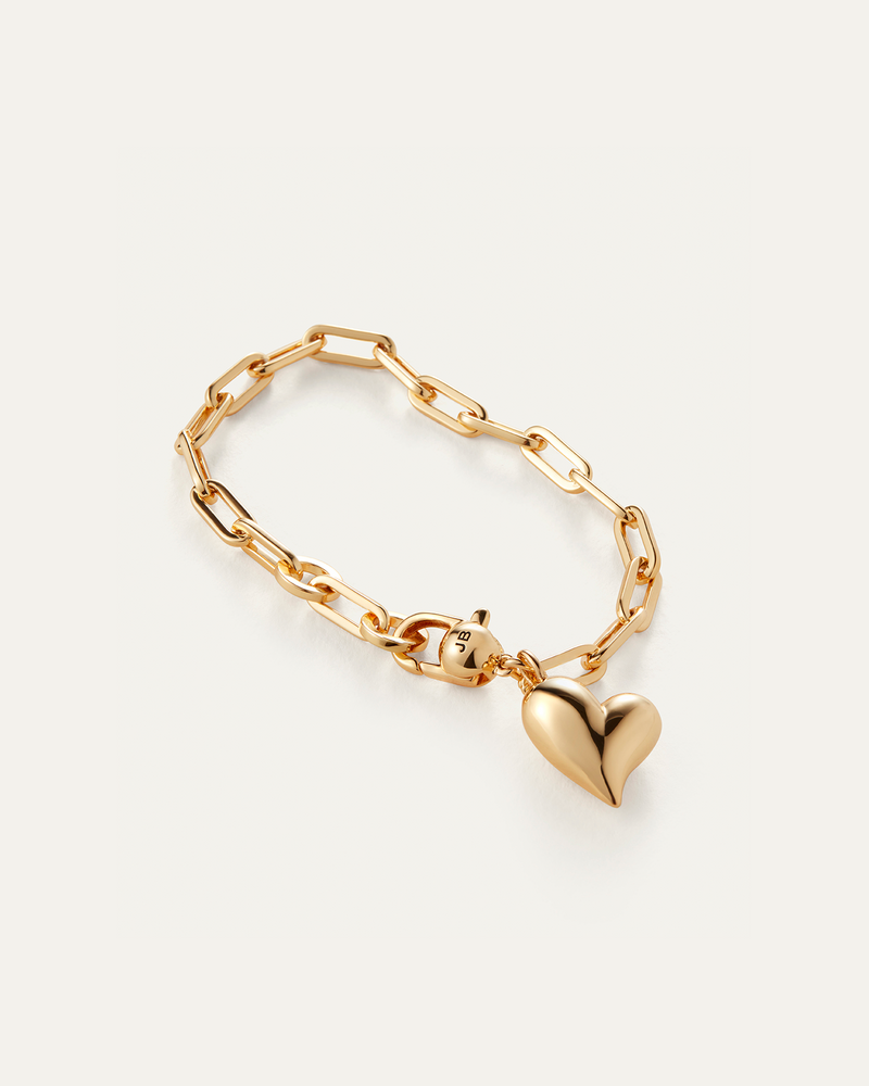 PUFFY HEART BRACELET