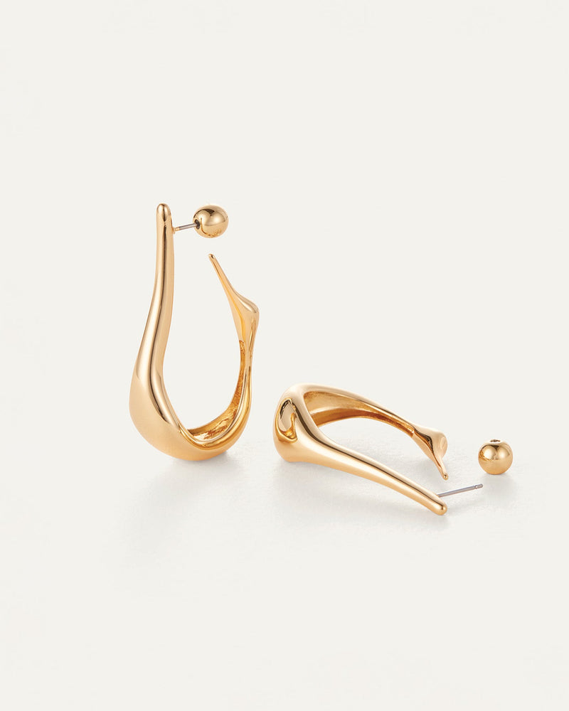 COLETTE HOOPS LARGE - GOLD