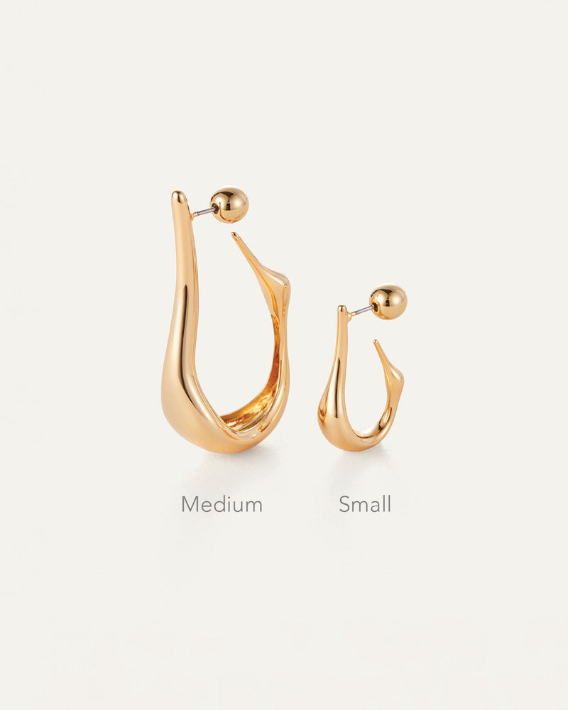 COLETTE HOOPS SMALL - GOLD
