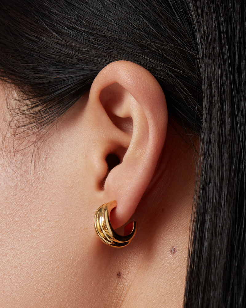 MINI LENNON HOOPS