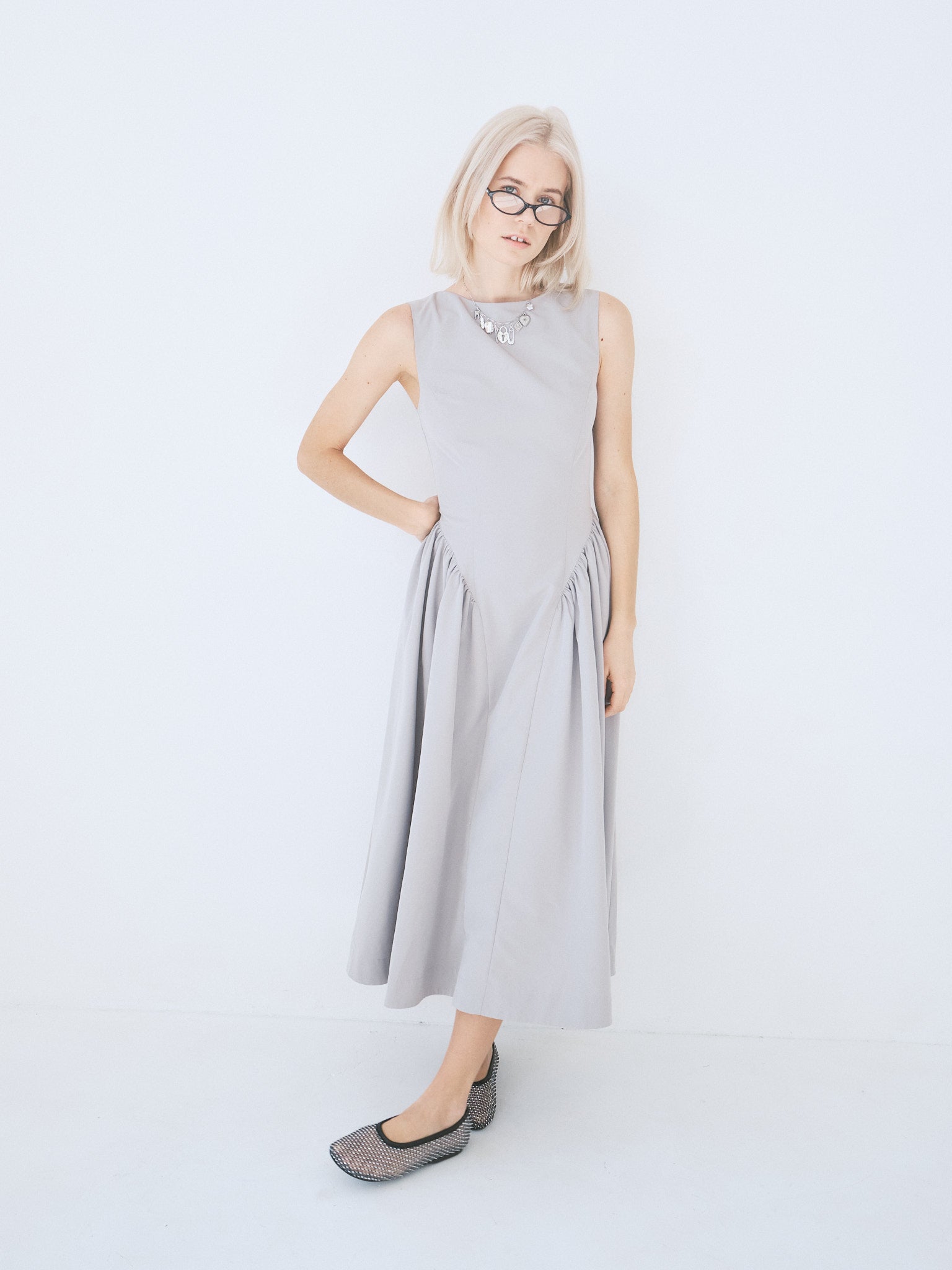 LORAIN MESH BALLET FLATS