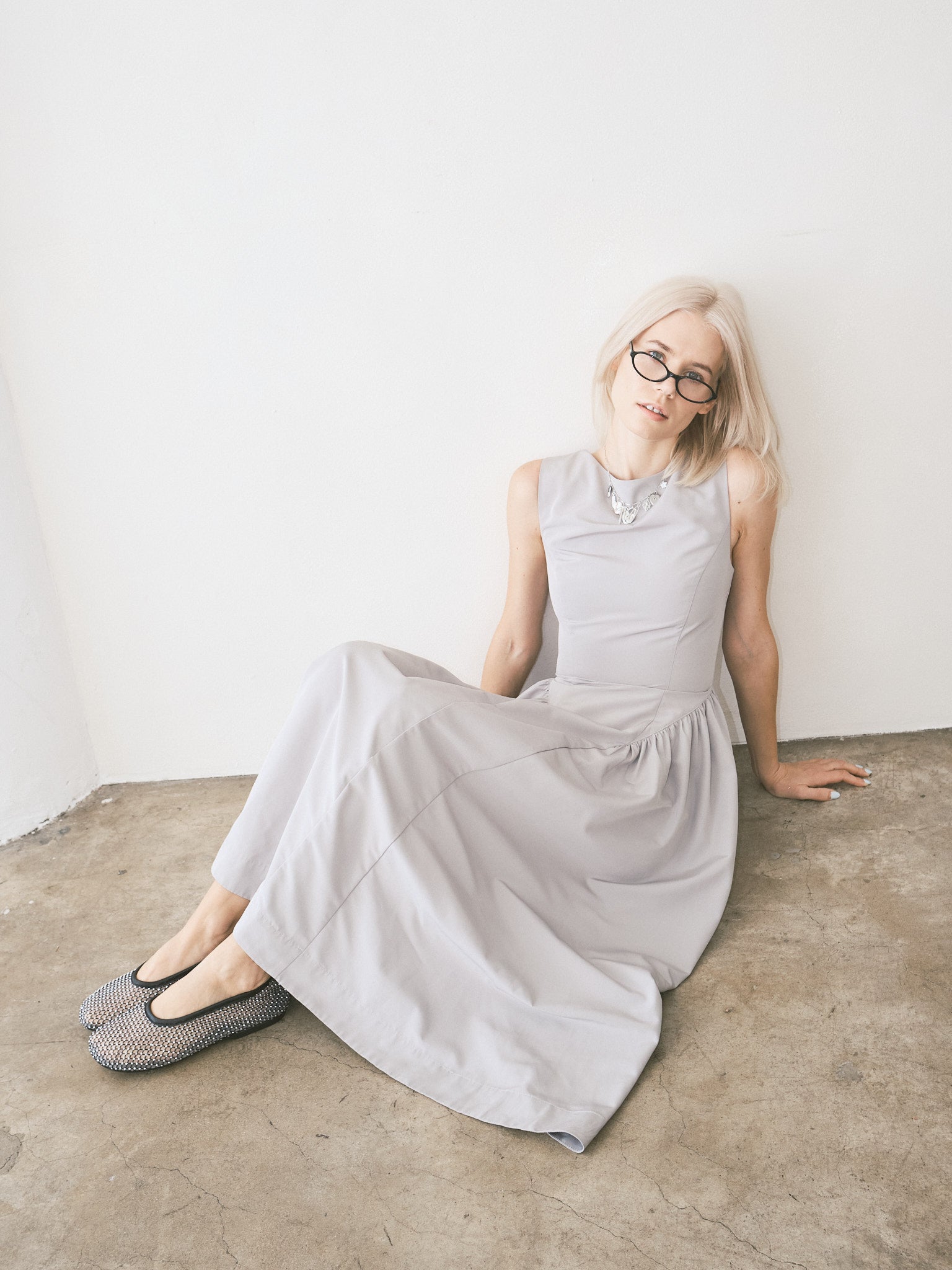 LORAIN MESH BALLET FLATS