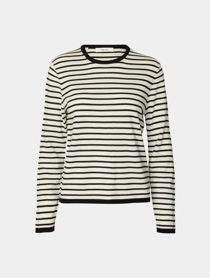 THEA LS KNIT MERINO O NECK