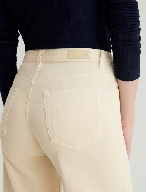 SAIGE WIDE LEG CROP OPAL STONE