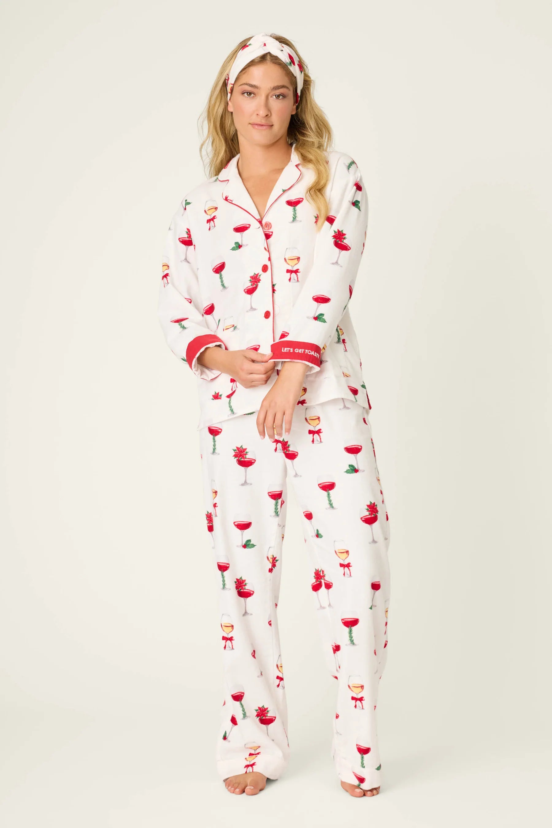 HOLIDAY FLANNEL PJ SET