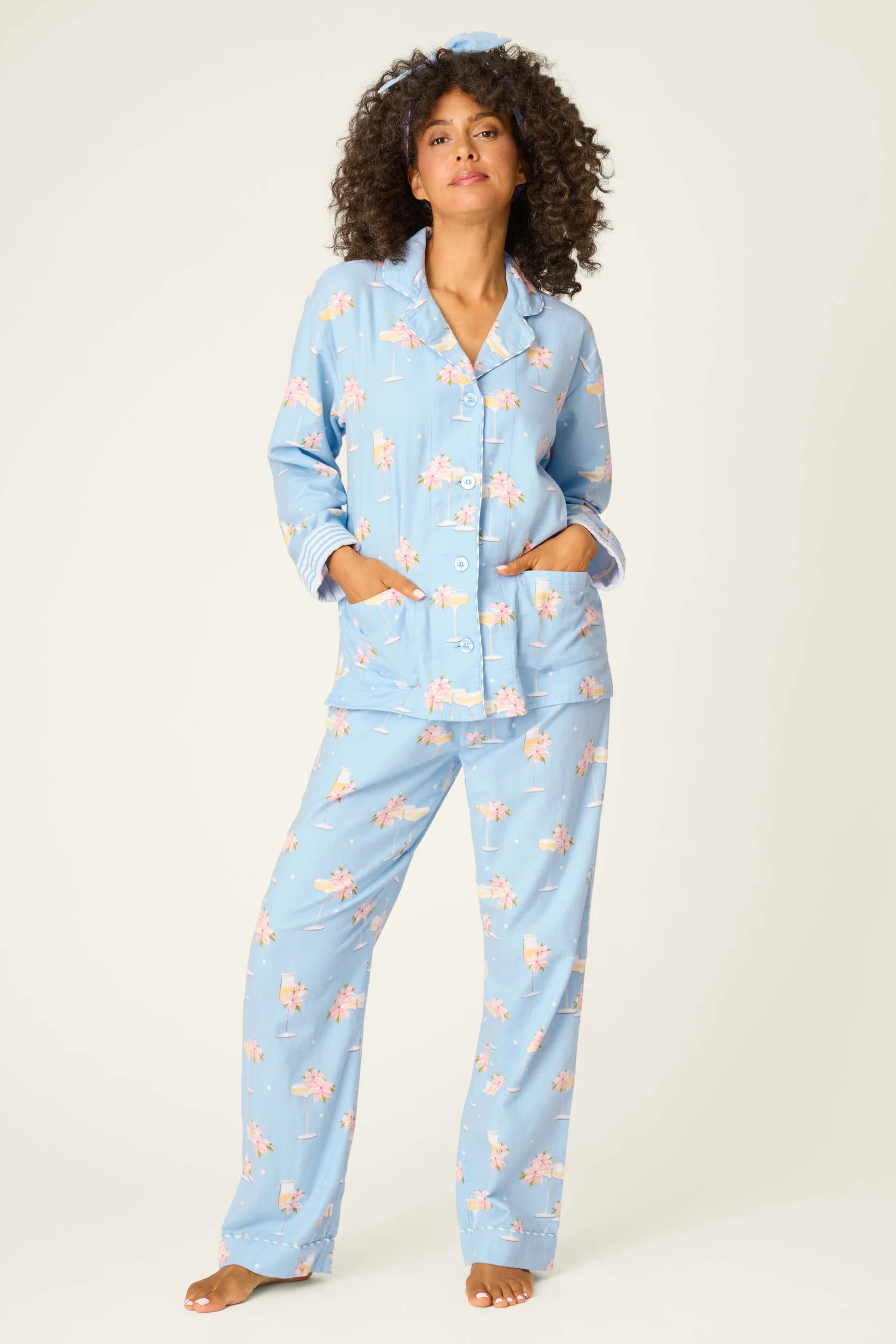 FIZZ THE SEASON PJ SET