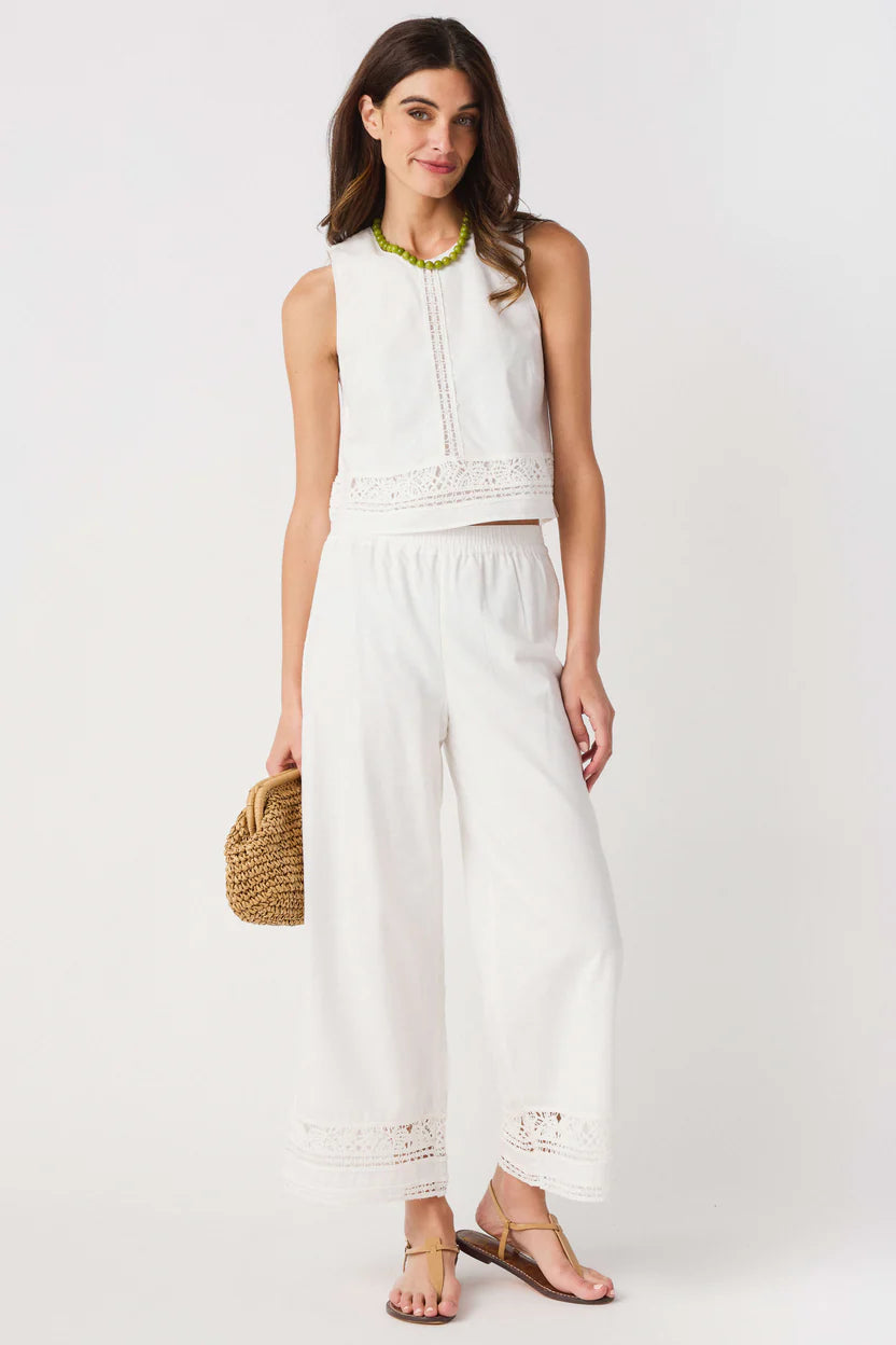 SLOANE EMBROIDERED TOP