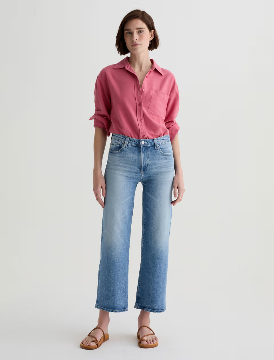SAIGE WIDE LEG CROP