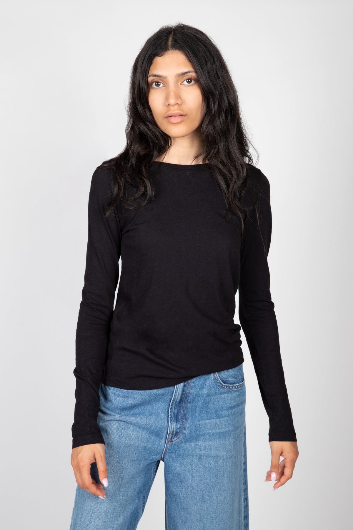LIZZIE VELVET ORIGINALS CREW L/S TOP