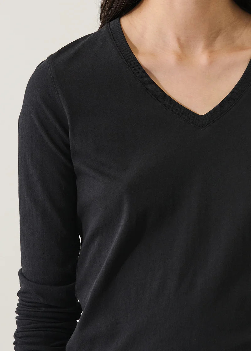 LS PIMA CLASSIC FIT VNECK