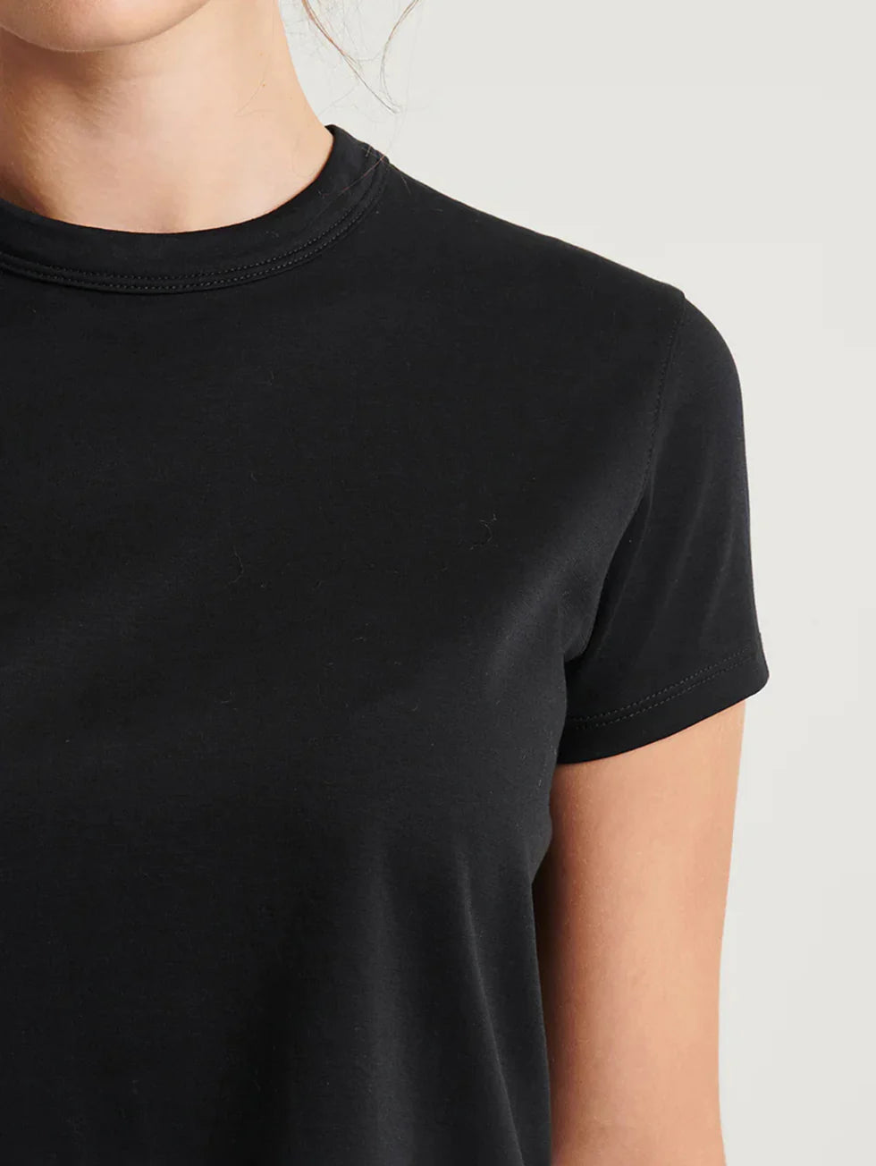 SS PIMA CLASSIC HI NECK BABY TEE