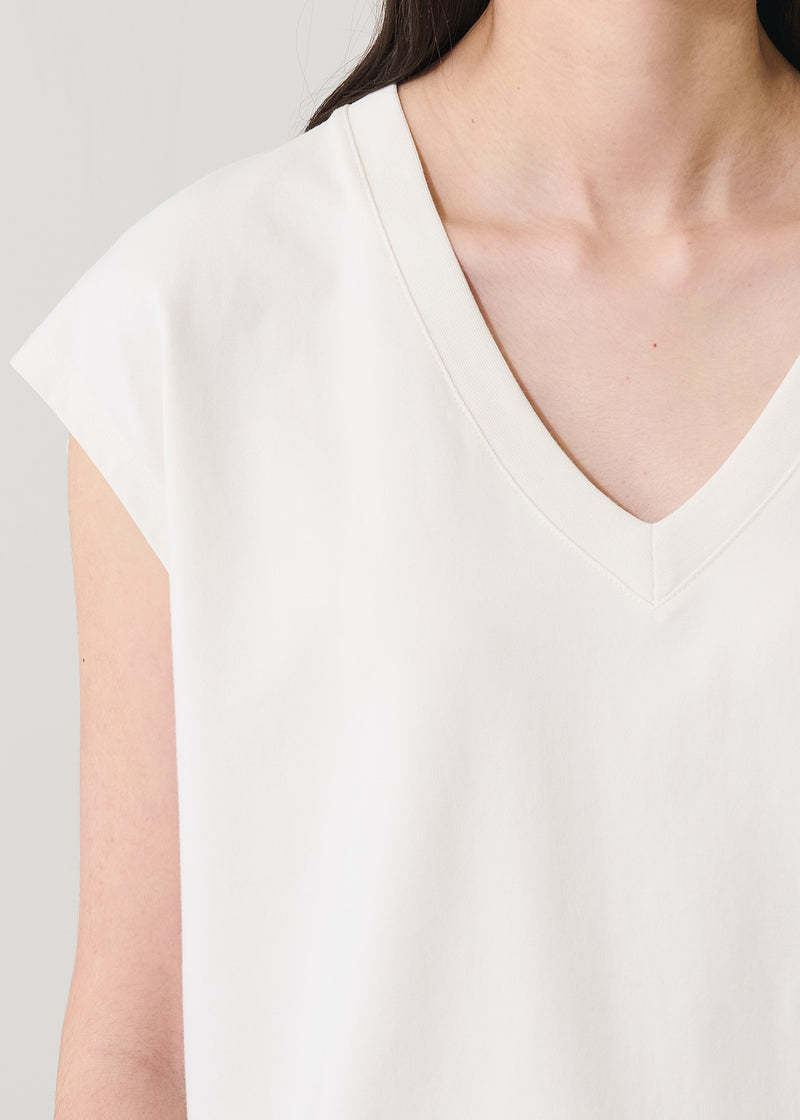 SS ICONIC V DOLMAN TEE CHALK