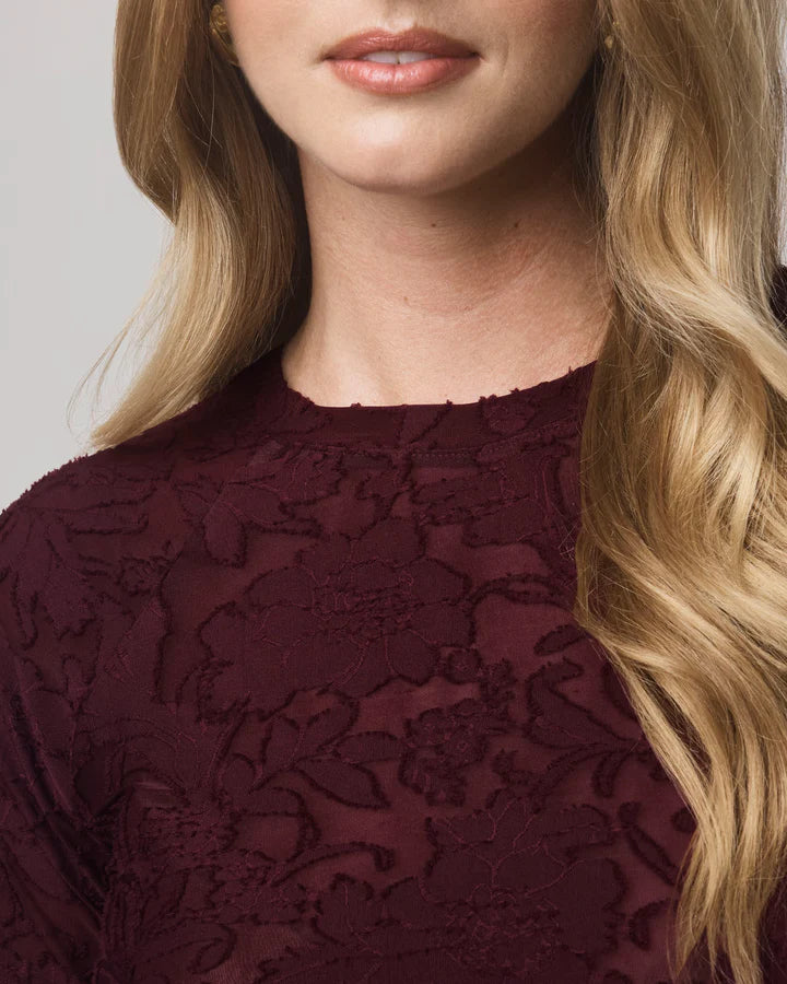 CECELIA FLORAL LONG SLEEVE TEE