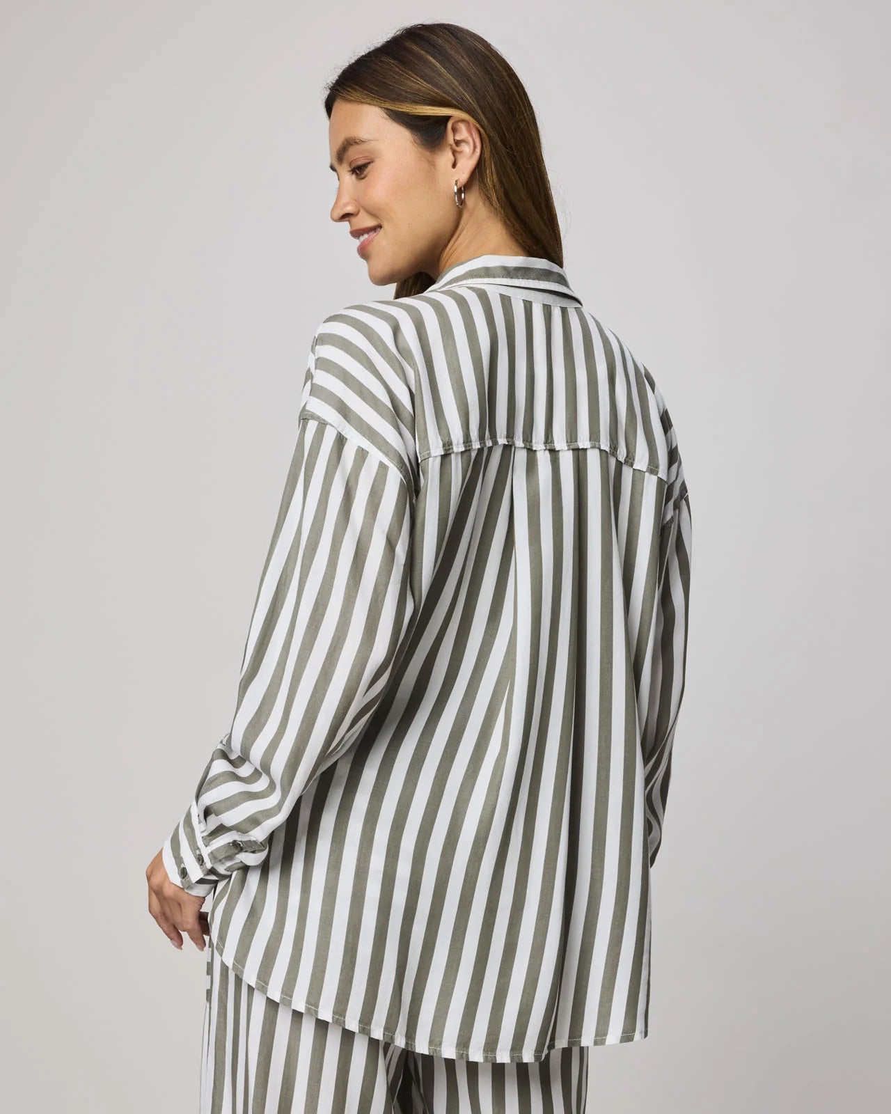 ELLA STRIPE BUTTON DOWN