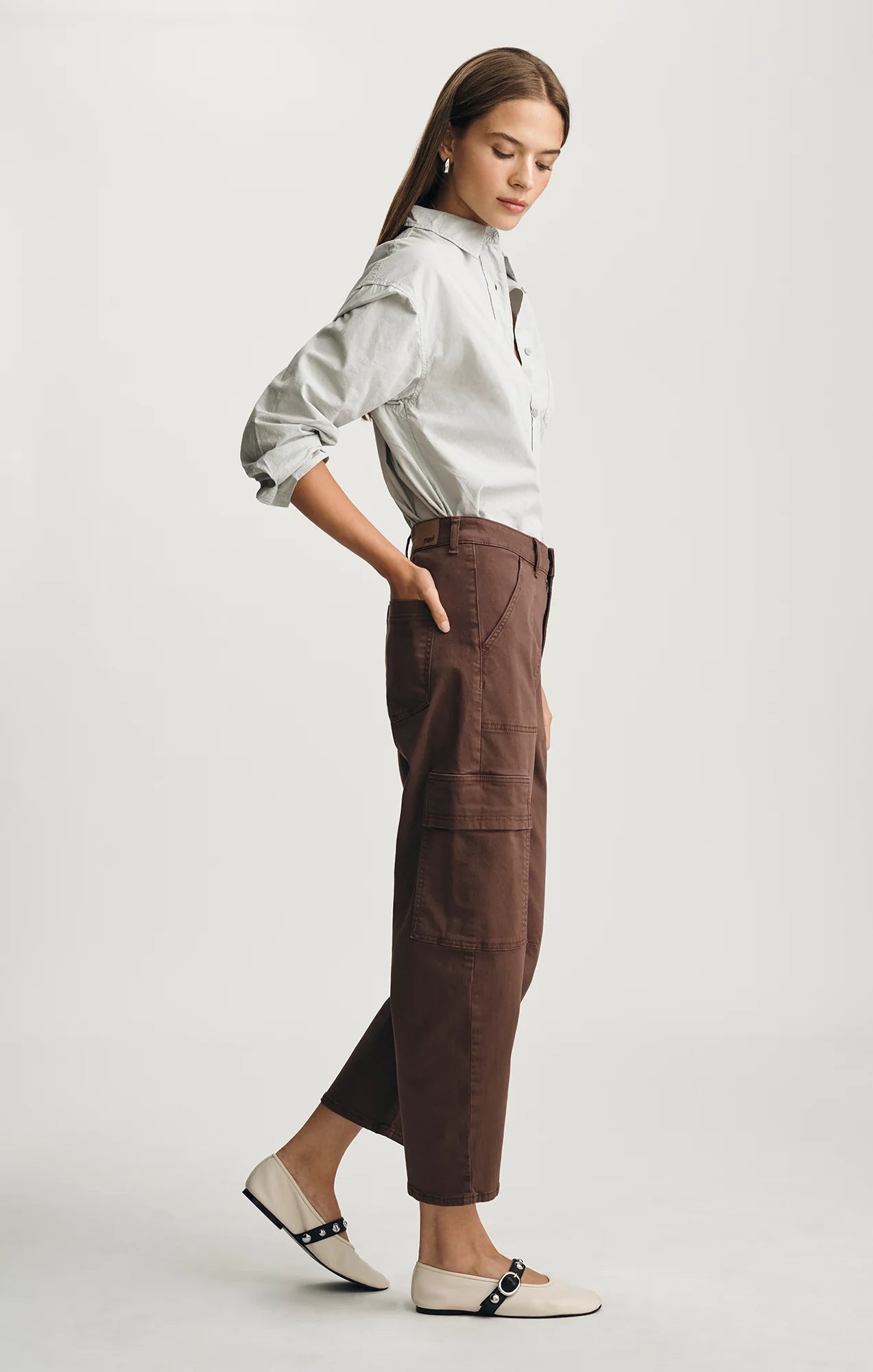 VINNIE BROWN TWILL PANTS