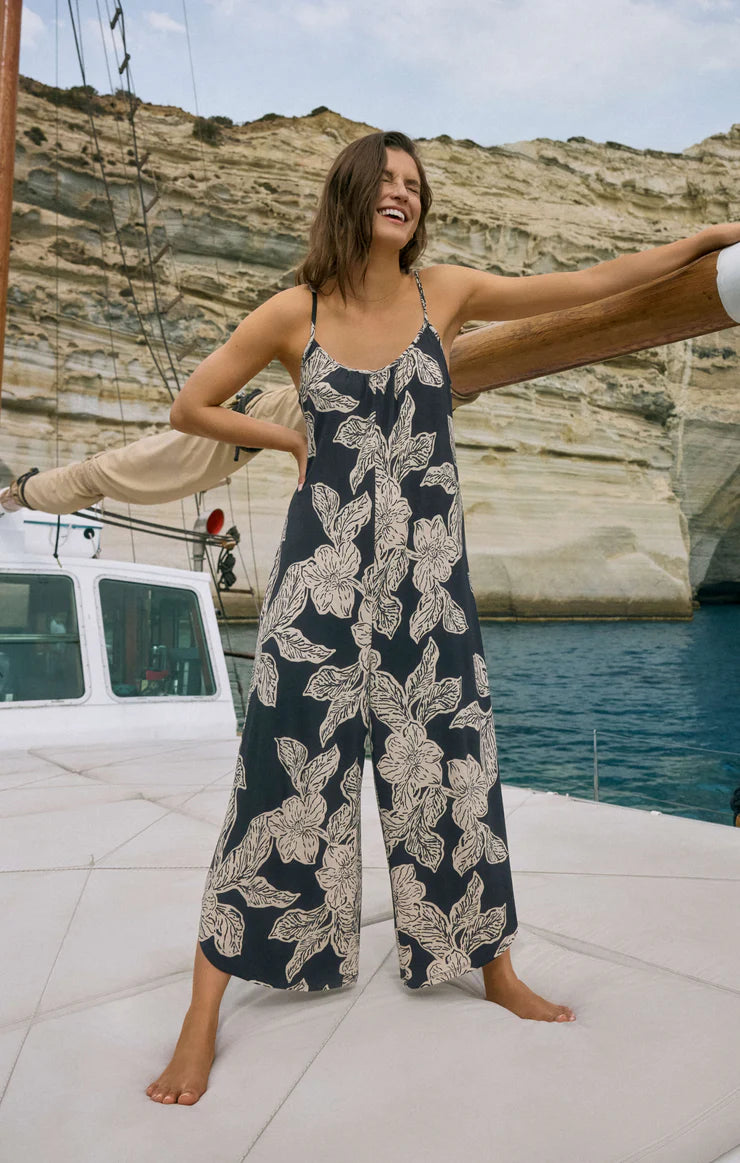 ASHA FLORAL JUMPSUIT