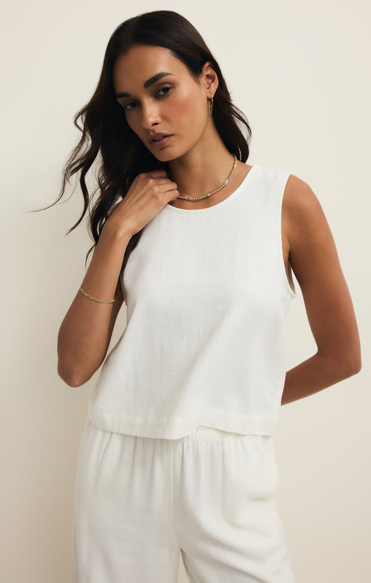 SLOANE LINEN TOP