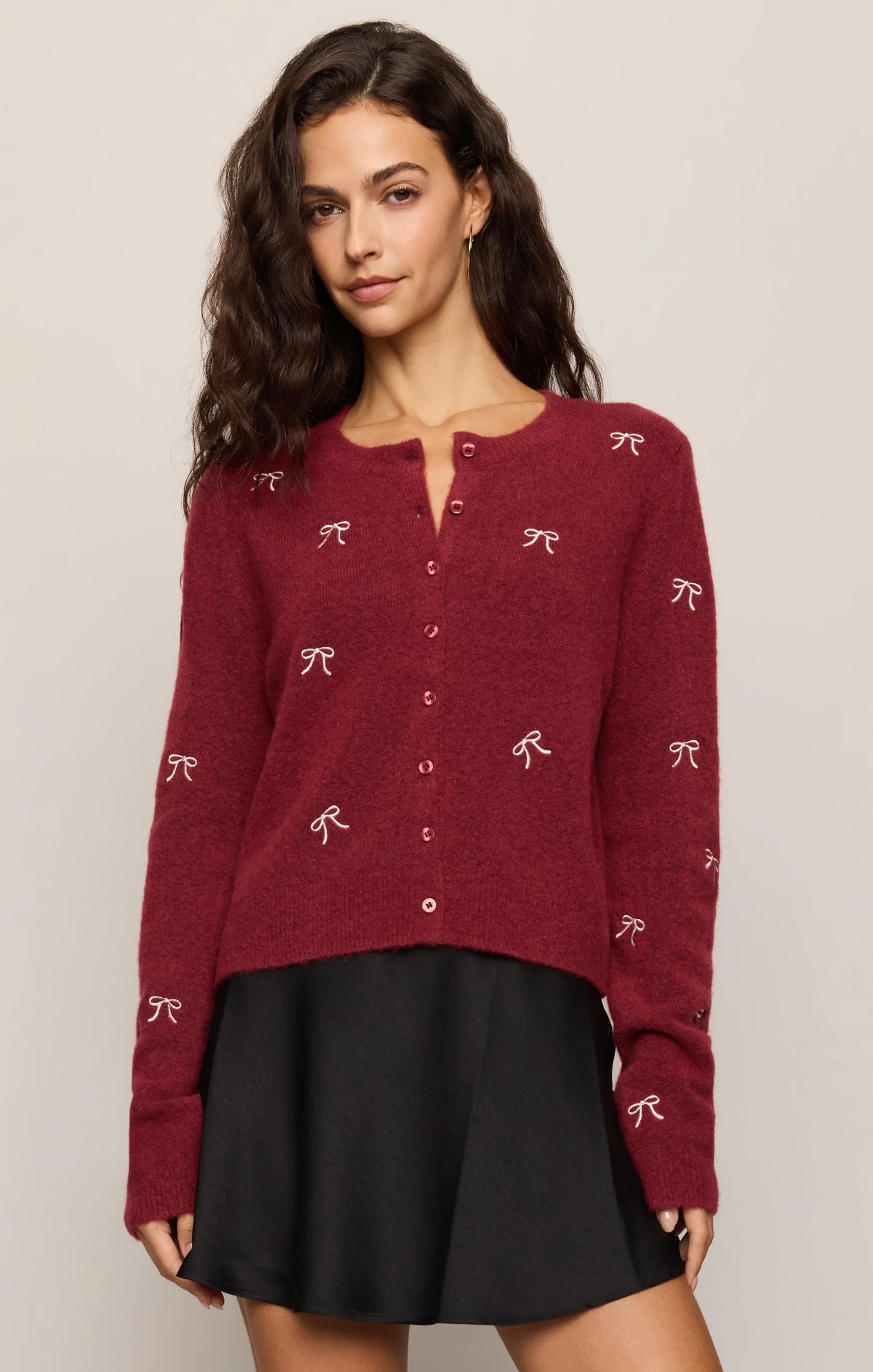 MEDINA BOW CARDIGAN