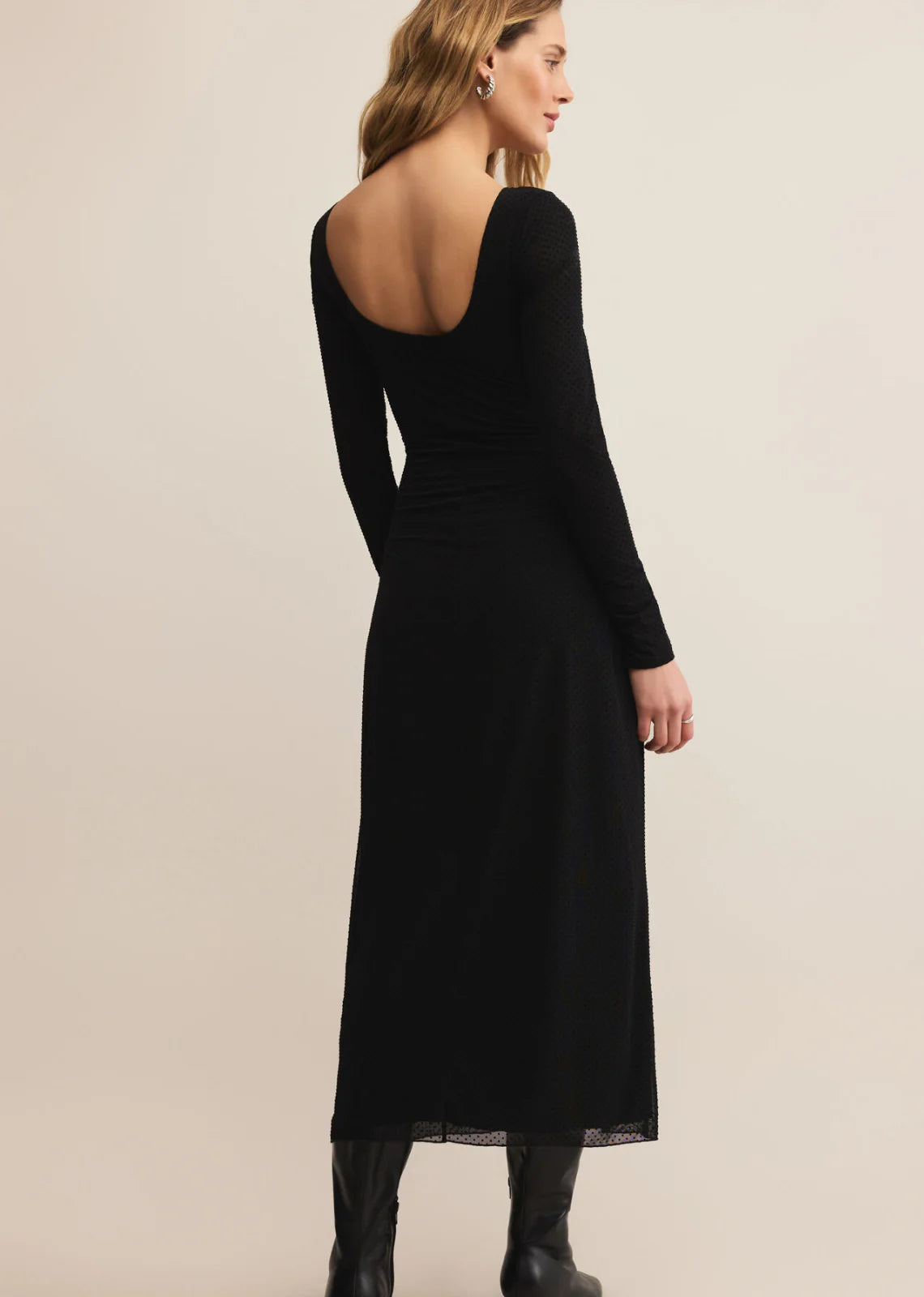 SPELLBOUND MESH MIDI DRESS