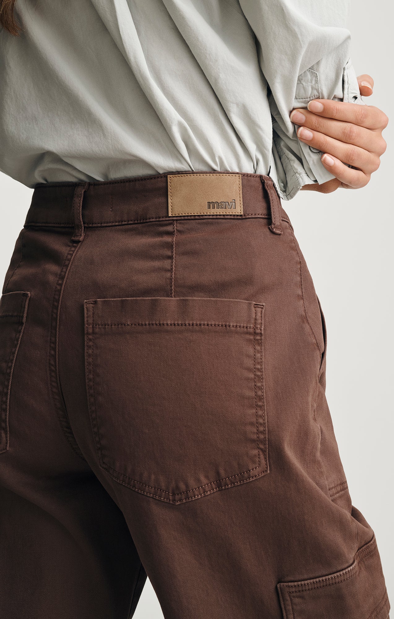 VINNIE BROWN TWILL PANTS