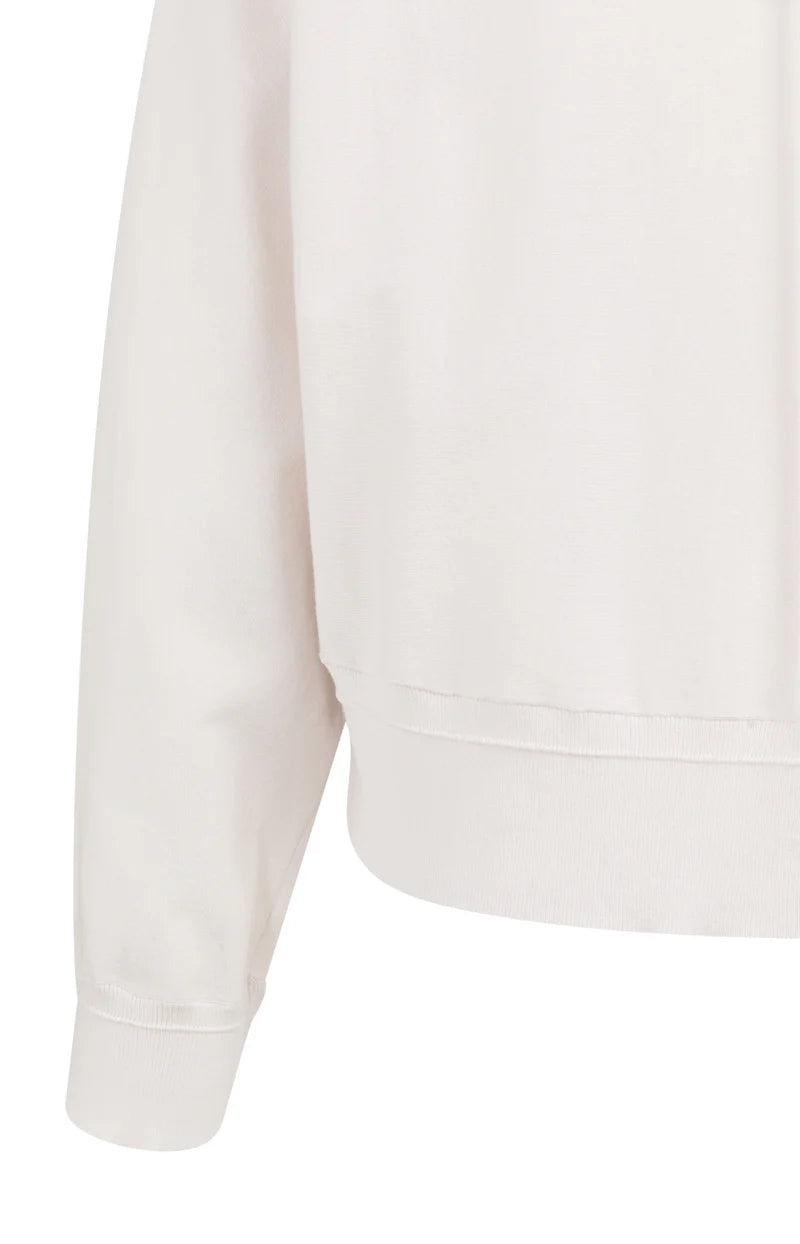 BATWING SWEATER WITH DETAILS